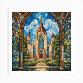 Holy Church 1 Art Print