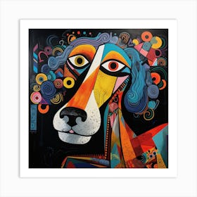 Dog Painting 2 Art Print