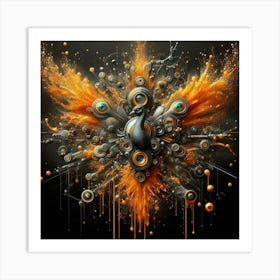 Peacock 6 Art Print