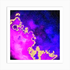100 Nebulas in Space Abstract n.009 Art Print