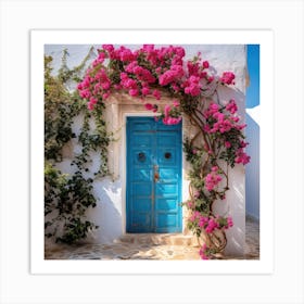 Blue Door 11 Art Print