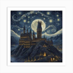 Hogwarts Art Print