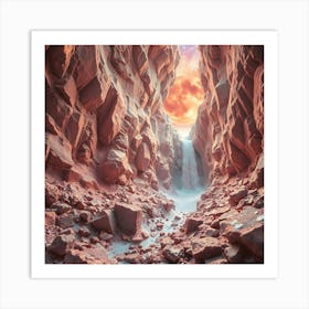 Canyon Of The Sun Art Print