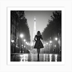 Eiffel Tower 6 Art Print