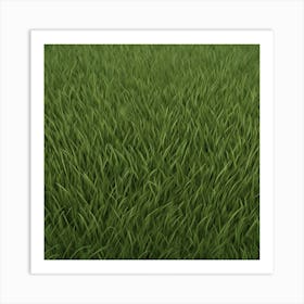 Green Grass 46 Art Print