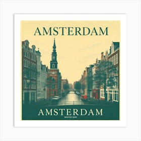 Amsterdam 3 Art Print