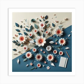 Flowers 13 Art Print