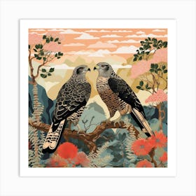 Bird In Nature Hawk 3 Art Print