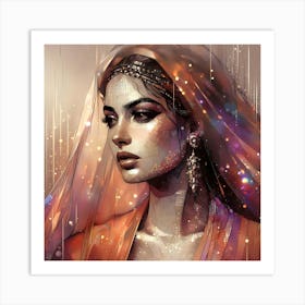 Exotic Beauty Artwork 280 Art Print