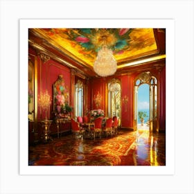 Dining Room 1 Art Print