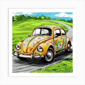 Vw Beetle 3 Art Print