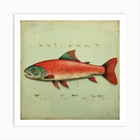 Cute Fish 2 Art Print