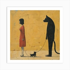 Leashed 5 Fy S Art Print