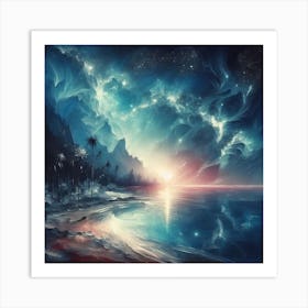 Nebula Art Print