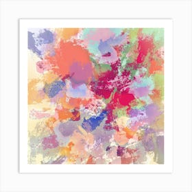 Img 3954 Multicoloured Abstract Design #16 Art Print