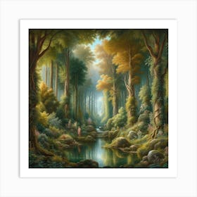 Forest 13 Art Print