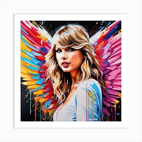 Taylor Swift Wings Art Print