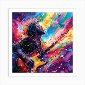 Electric Guitar Art Print