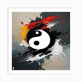 Yin Yang 39 Art Print