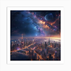 Space City Art Print