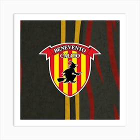 Benevento Calcio Logo Wall Art 16 Art Print