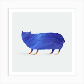 Blue Art Print