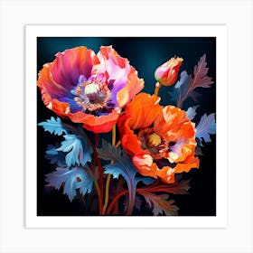 Poppies 41 Art Print