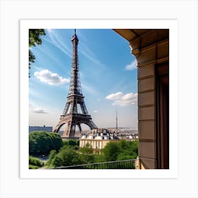 Eiffel Tower Art Print