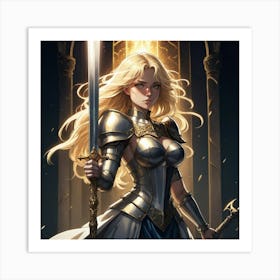 Excalibur Art Print