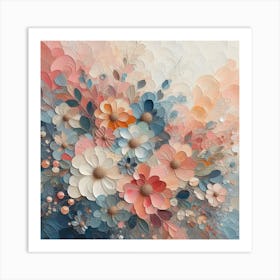 Abstract “Flower” 6 Art Print