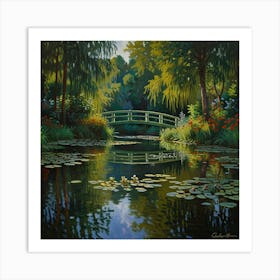 Lily Pond 1 Art Print