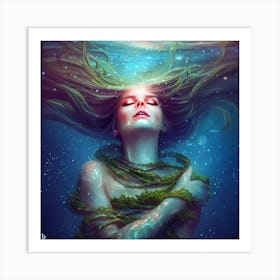 Mermaid 1 Art Print