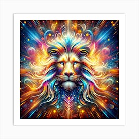 Lion Spirit Art Print