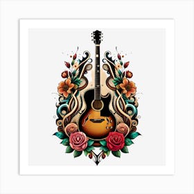 Acoustic Guitar 1 Art Print