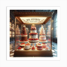 A nice pastery logo 2 Art Print