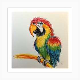 Parrot 49 Art Print