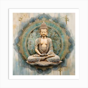 Buddha 70 Art Print