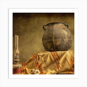 Old Pots And Pans Art Print