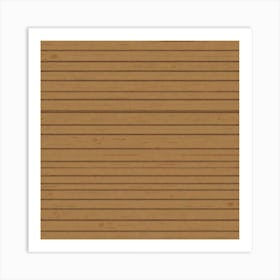 Wooden Planks 9 Art Print