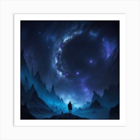 Dark Space Art Print