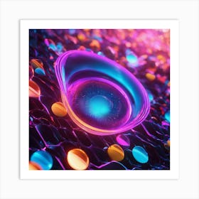 Cell - 3d Rendering Art Print