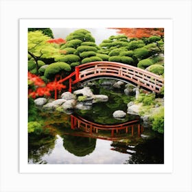 Japanese Garden Art Print