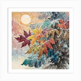 Autumn Leaves Art Print