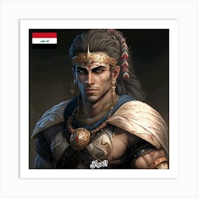 Find Out What A Iraqi Looks Like With Ia (12) Art Print