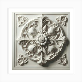 Carved Ceiling Panels Art Print