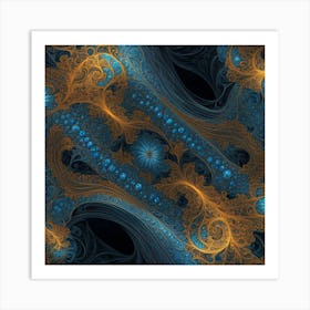 Fractal Patterns art print 0... Art Print