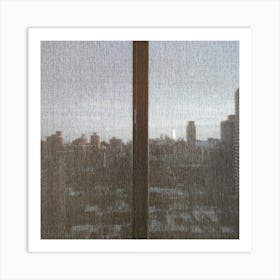 View From A Hotel Window In New York City Art Print