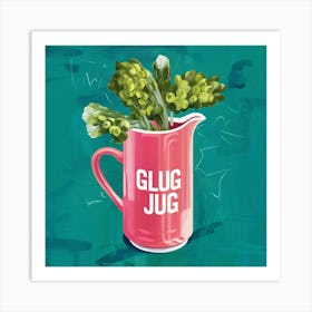 Glug Jug Art Illustration Painting Fashion Vycian Kt7wndwke95g7qg 9oyaezijq0ae9ln3jxtnea Art Print