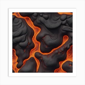 Lava Flow 21 Art Print