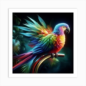 Parrot4 Art Print